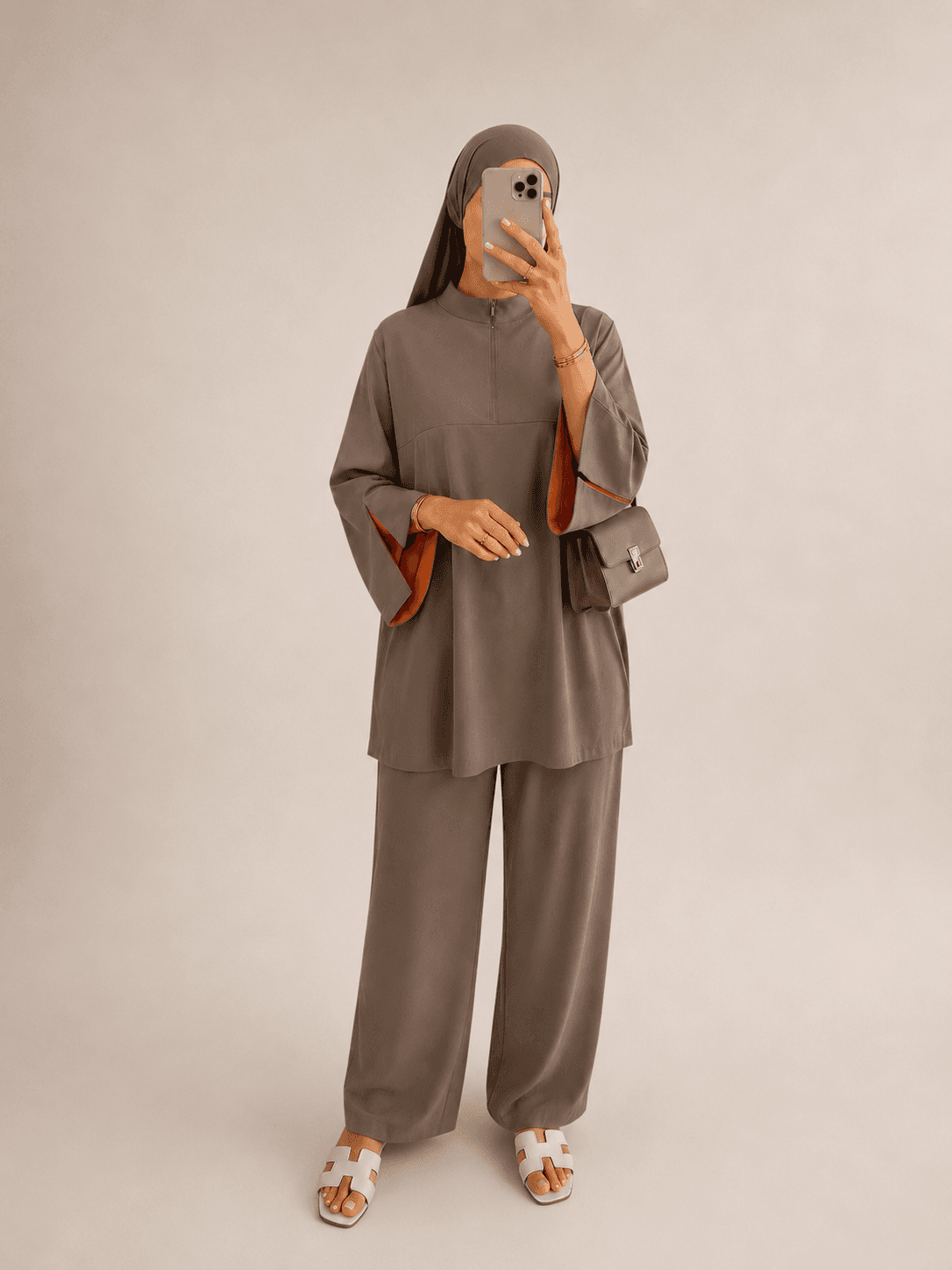 Burkini bi-colore Sahara 3 pièces