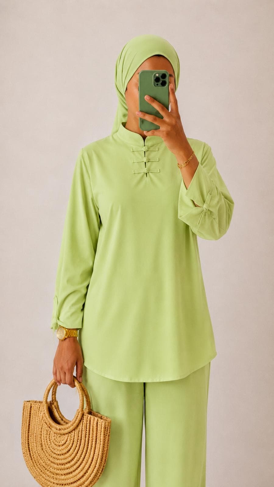 Burkini Shangaï Pistache