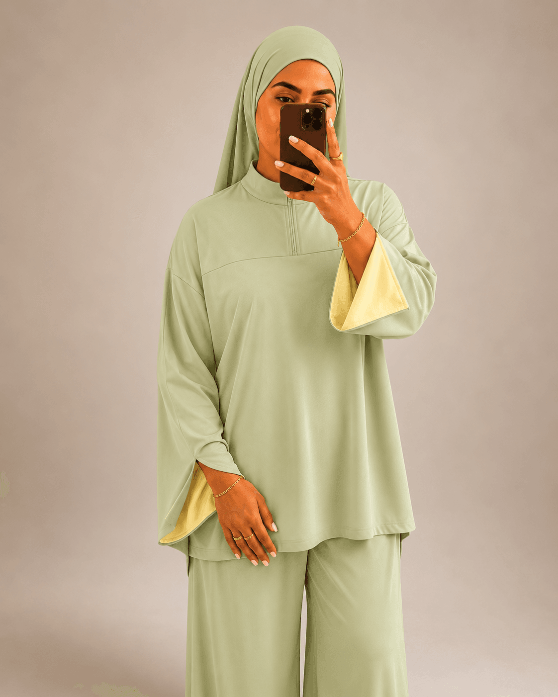 Burkini Bicolore Matcha