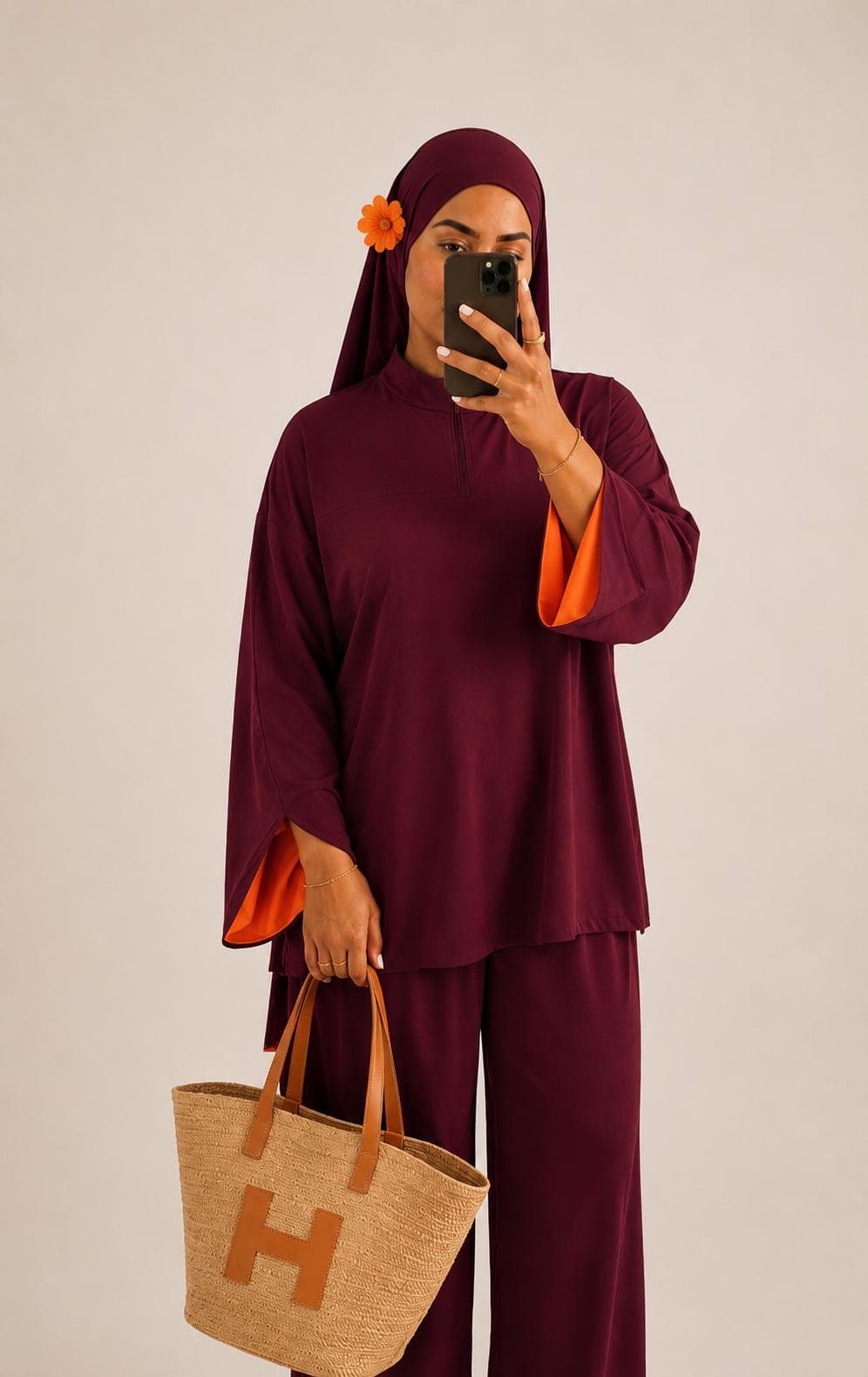 Burkini bicolore Grenade