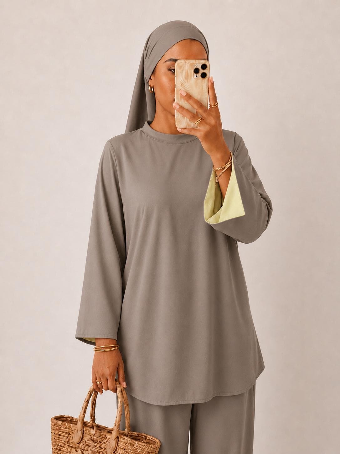 Burkini bicolore Sable Doré