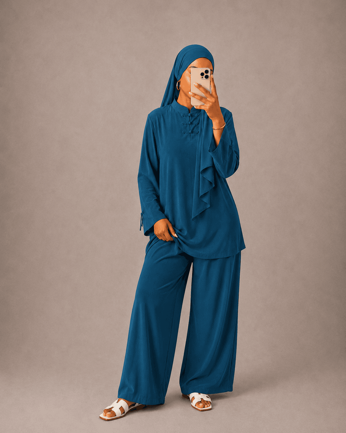Burkini Shangaï Bleu canard